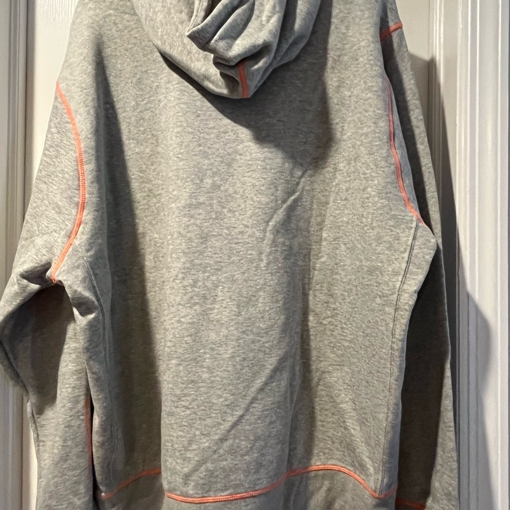 Nike Men's Gray Sweater with Orange Highlights - Picture 5 of 5